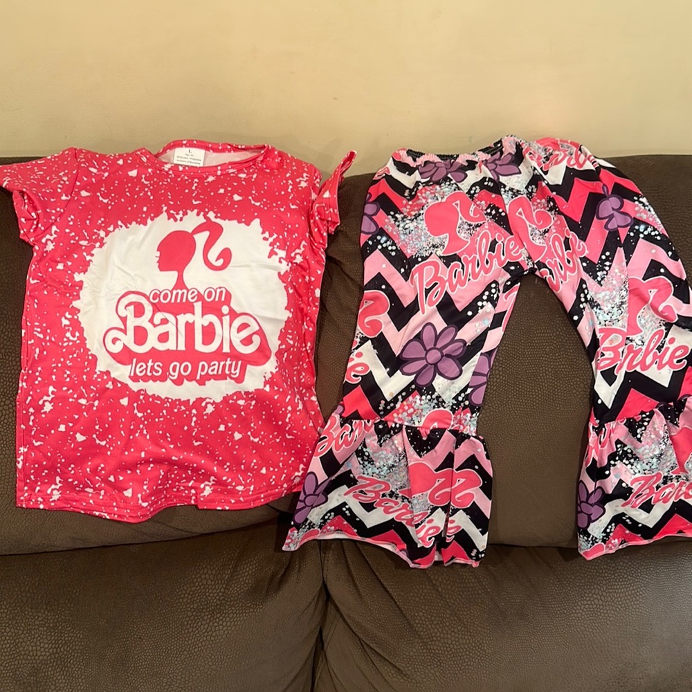 Butter soft barbie bell bottom outfit. Cute as can be!!